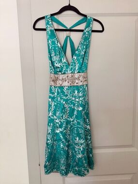 Vintage Marciano sky blue dress